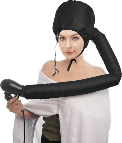 Cuffia Per Asciugacapelli,Cuffia Riscaldante Per Capelli,Cuffia Per Asciugacapelli Per Asciugatura,Arricciatura,Styling E Condizionamento Profondo,Con Cappuccio