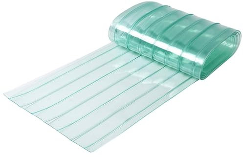 Generic Pet Door Flap - Transparent Blue, Eco-Friendly, PVC, Cat & Dog Door, Pet Safe, Easy Install, Weatherproof