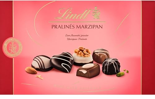 Lindt Schokolade | Marzipan Pralinés, 200g Schachtel, Pralinen Geschenk