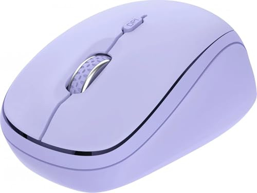 Trust Ratón Inalámbrico Yvi+ 1600DPI Morado - 25583