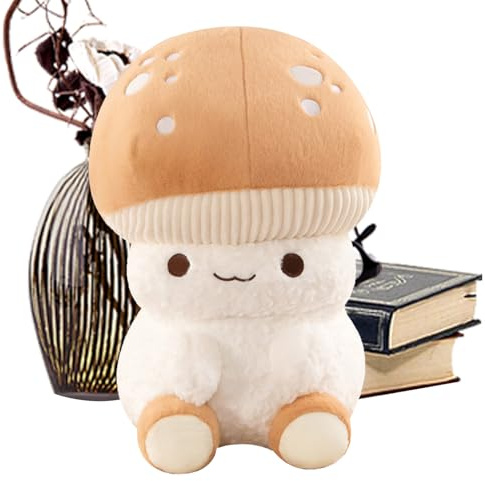 Genérico Peluche Adorable,Muñeca Suave y Divertida para Decoración de Habitación,Peluches de Setas en Forma de Animales - para Compania Y Consuelo En Dormitorio Salon Coche
