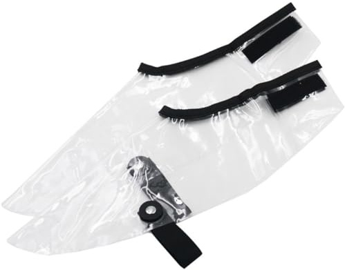 BESPORTBLE Cubrezapatos Fundas Antideslizantes de Silicona para Peluquería Reutilizables para Estilistas, Adecuado para Teñido y Mechas de Cabello