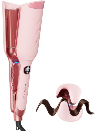 Wavytalk Hair Waver, 35mm Anti-Scald Ionic Hair Curler for Beach Waves
