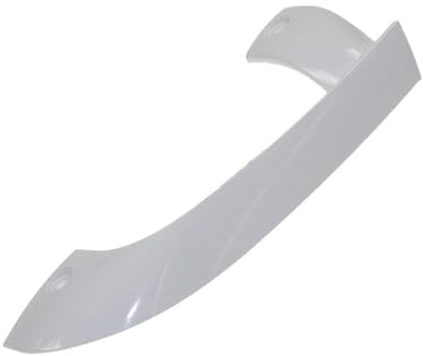 GORENJE Kühlschrankgriff, Weiß, Metall, Ziehgriff, Rechts, 1 stück