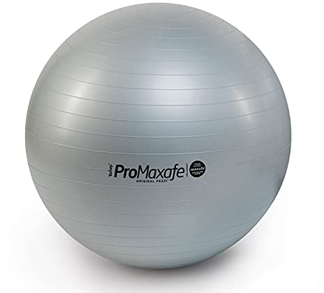 Pezzi® PROmaxafe Gymnastikball Fitnessball Sitzball Therapieball silber 65 cm