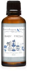 Barnhouse Blue Baby Fresh Premium Grade Fragrance Oils - for Candle, Soap Making, & More - 30ML