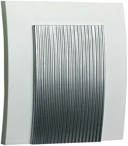 Grothe Gong Elektromechanisch Zweiklang, 565 W/SIM, weiß/Silber metallic, 1502051