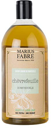 Marius Fabre 'Herbier': Flüssigseife 'Geissblatt (Chèvrefeuille)' Nachfüllflasche, 1 Liter
