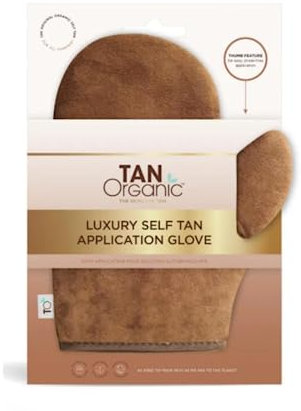 TanOrganic: guanto autoabbronzante per abbronzatura senza sole senza striature