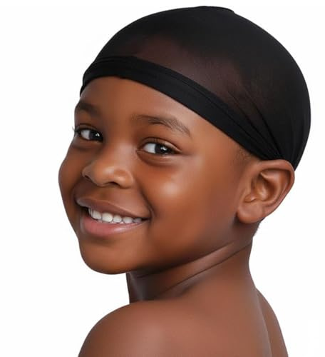 Titan Kids Wave Cap and Wig Cap 2 Pack, Toddler and Boys Stocking Cap