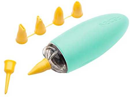 PEDRINI-PENNA DECORATRICE PENNOVO + 6 BECCUCCI decora Dolci