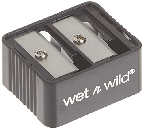 Wet n Wild Dual Makeup Sharpener, Temperino Matite Occhi a Doppio Cilindro per Affilare Eyeliner, Lip Liner e Matite per Sopracciglia di Varie Dimensioni, Facile da Pulire e Adatto ai Viaggi