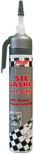 Sigill 04276 Guarnizione Siliconica Neutra, Grigio, 200 ml