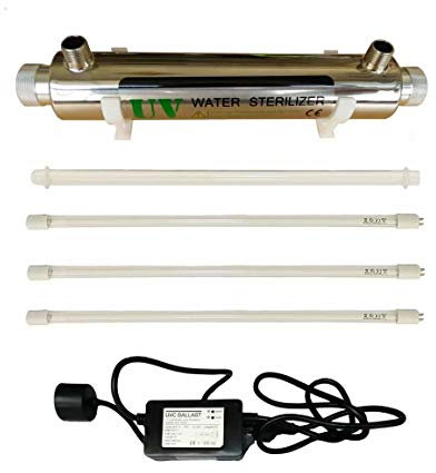 UV-Sterilisator für Trinkwasser, 16 W, UV-Sterilisator 16W UV STERILIZER ADD EXTRA 2 LAMP