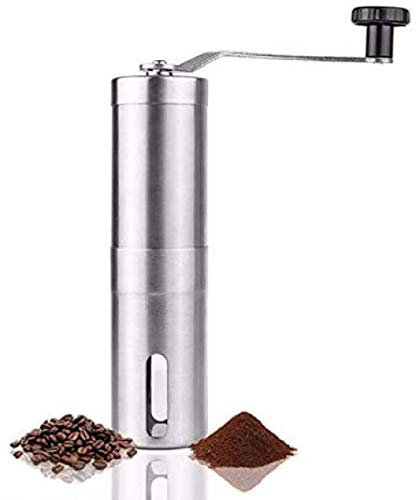 Molinillo De Café, Molino Cónico Manual De Fresas De Cerámica Para Preparación De Precisión, Servicio Pesado Para K-Cup, Espresso, Prensa Francesa, Mejor Molido Grueso Turco Para Oficina En Casa, Viaj
