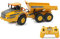 JAMARA 405056 - Camion Benne basculante Volvo A40G 1:20-2,4 GHz - Rotation fidèle à l'original, Benne basculante Haut/Bas, Son Moteur réaliste (désactivable), Mode Demomo, 2 Roues motrices, Mode