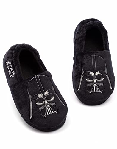 Star Wars Darth Vader Slippers Boys Kids Villain House Skor Loafers 37 EU