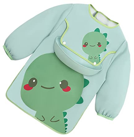 SHOWERORO Baby Produkte Infant Sleeve Kunst Smock Bib Baby Kleidung Kleinkind Fütterung Bib