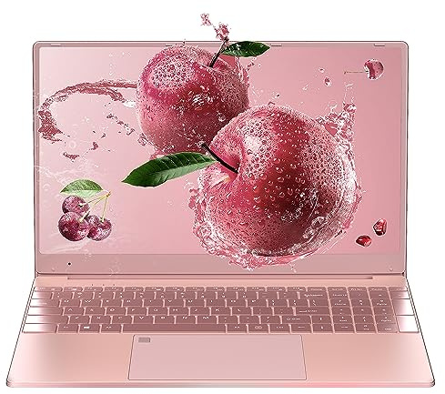 Amita Rose Gold Laptop 15.6 inch FHD IPS Screen, High Speed Celeron N5095(2.0-2.9Ghz), 16G DDR4 RAM 1TB SSD Business/Student Laptop Computer/Backlit KB (TB, 1)