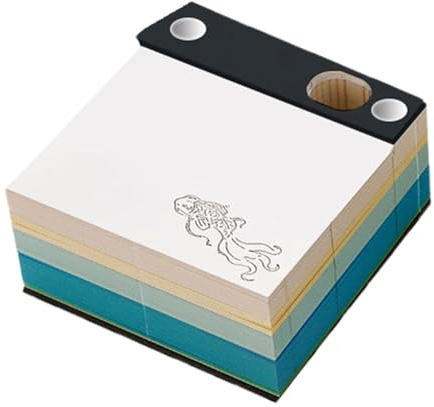 Bloque De Notas Notas 3D - Bloque De Notas Con Talla En Papel 3D | Bloque De Nota Con Motivo Vintage Para El Trabajo Artesanal | Diseño Portátil Con Motivo Vintage, Versátil Y Multipropósito, Bloquear