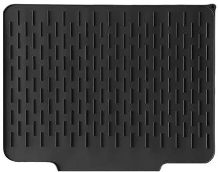 Tappetino per sgocciolatoio da cucina | Tappetino di drenaggio in silicone per piano cucina - Tappetino di drenaggio dell'acqua pieghevole, portaposate per piatti cucchiaio forchetta ciotola biberon