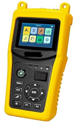 Appareil Reglage Antenne TNT, Détecteur de signal satellite numérique 950 à 2150 MHz, écran LCD, mesure de la force du signal DVB-S2/S, DVB-T2/T, DVB-C