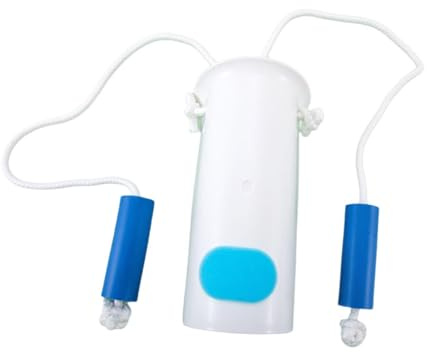 Generic Sock Aid, aiutante per calzini, regalo, corda regolabile, facile da indossare e da togliere, dispositivo di assistenza senza piegarsi con manici in, Bianco