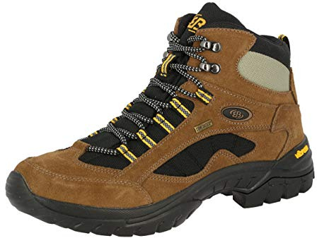 Brütting Chimney Rock Unisex Vuxen Hajk- & vandringskängor, Brun/svart/gul, 38 EU
