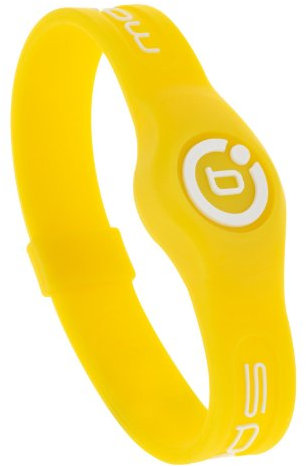 Bioflow Sport-Magnetarmband Armband Neongelb/Weiß Gelb gelb XS 16.0cm