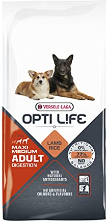 VERSELE-LAGA - OPTI Life Adult Medium & Maxi - Pienso para Perros (Grandes y medianos)