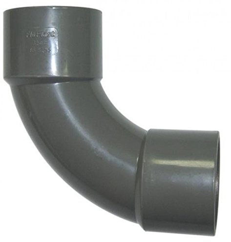 FLOPLAST Solvent Grey 92.5 Degree 50mm (56mm) Waste Bend