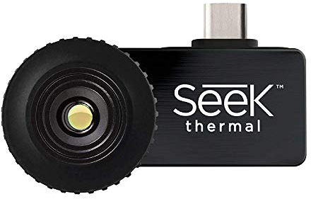 Seek Thermal LW-AAA Caméra thermique compacte pour téléphones Android USB-C, Noir, 4,45 cm x 9,53 cm x 17,78 cm