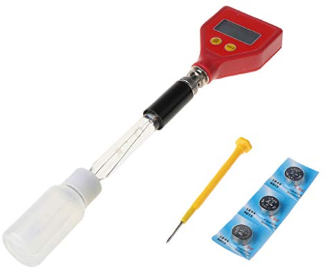 BELTI PH-98108 pH-Meter Scharfe Glaselektrode für Wasser Lebensmittel Käse Milch Milch Boden pH-Test