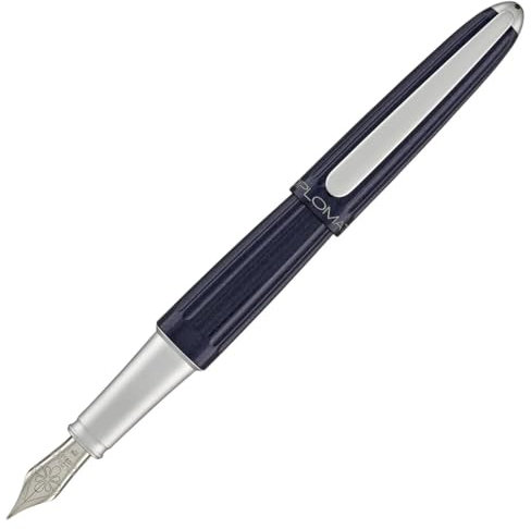 DIPLOMAT Füllhalter Aero Midnight Blue, Stärke M