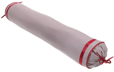 MAGICLULU Funda Almohada Redonda Cilíndrica para Cuello Protector De Cojín para Almohada Cervical Exterior Lavable para Soporte De Cuello Coche y Descanso Lateral Material Suave y Resistente