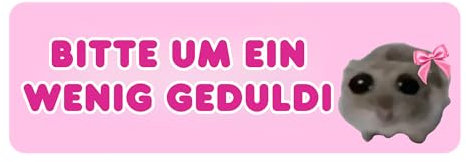 Bitte um ein wenig geduldi 19x6cm - Auto Aufkleber mit Spruch | Wasserfeste Vinyl Aufkleber | Lustiger Aufkleber für Autos, LKWs, Vans, SUVs, Wände, Fenster, Laptops und Notizbücher