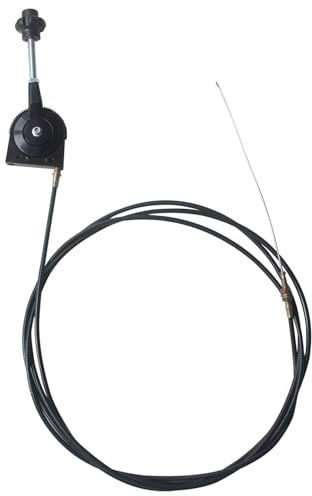 Manette d'accélérateur manuel pour tracteur moissonneuse bateau câble d'accélérateur tondeuse levier d'accélérateur boîtier moto de commande moteur réglage câble accélérateur (Longueur du fil 2m)