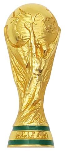 Official 2026 FIFA World Cup Edition 2.75 2.5D Trophy Replica Magnet - Timeless Collector’s Item - Premium Weighted Zinc Alloy Ideal for Refrigerators, Office, Metal Cooler or Any Magnetic Surface