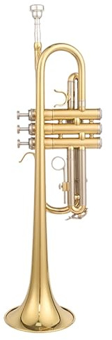 Musikinstrument Trompete C-Tonart DREI-Noten-Trompete Instrument Orchester Band Abgestufte Leistung Professionelle