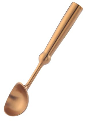 YiQinzcxg Porzionatore per ghiaccio ergonomico in acciaio inox efficiente con design ergonomico per una creazione delicata. Cucchiaio durevole