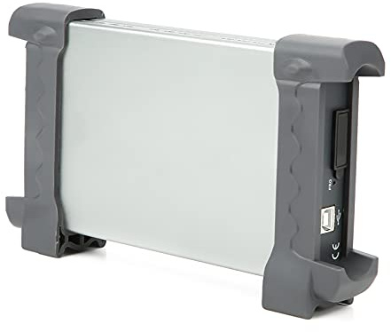 CHICIRIS - Osciloscopio digital USB portátil 4CH 70 MHz 1GSa/s 64 K para mesa de PC que repara la carcasa de aluminio