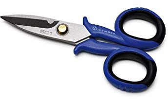 FORBICI PROFESSIONALI DA ELETTRICISTA BRUNITE PER CAVI ELETTRICI E ALTRO