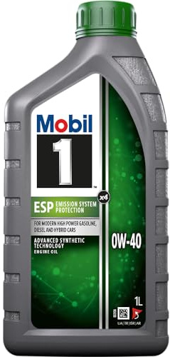 MOBIL Olio motore 1 0W-40 Olio 1 L