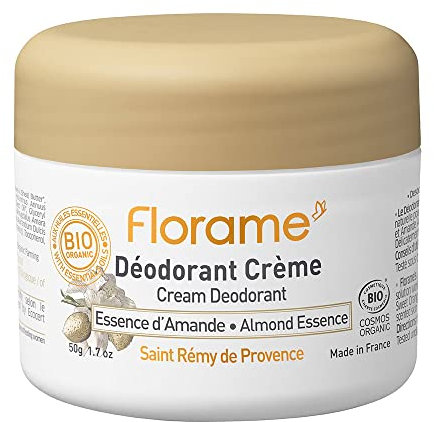 Florame déodorant crème essence d'amande 50g
