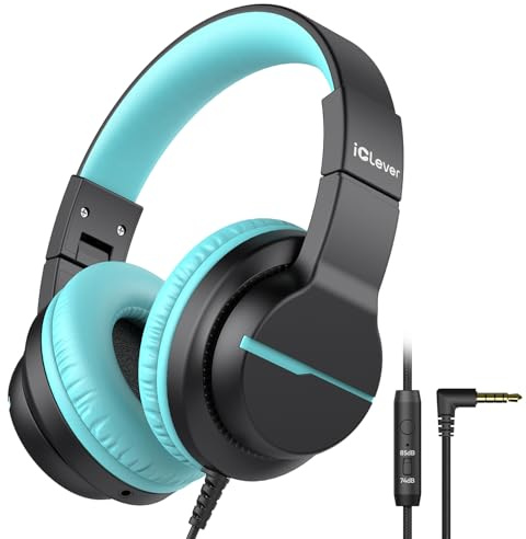iClever HS19 Kids Headphones for School, Over-Ear for Toddler Boys Girls
