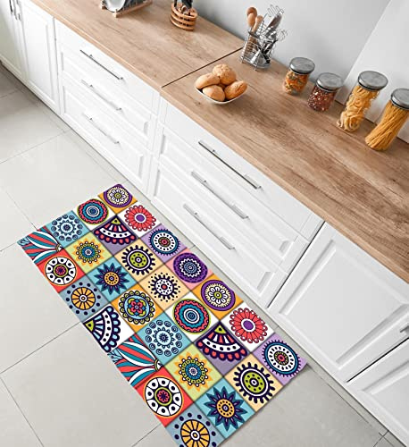 TAPPETIK Digital Flex (50 x 110 cm, Mattonelle allegre)