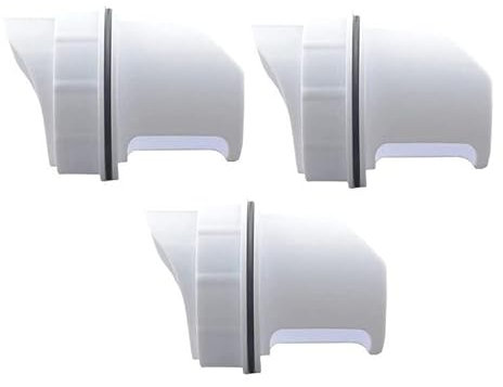 Hühnerfutterspender Geflügelfutterspender DIY Port Gravity Feed Kit Regenfest Kein Abfall Entenfutterspender for Eimer Fässer Behälter Tröge (Color : 3 Ports)