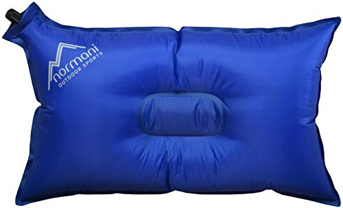 normani Selbstaufblasbares Kissen Outdoor Thermokissen Camping QuickFit Farbe SurfBlue/DarkShadow