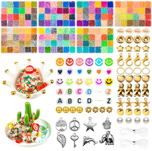 ISTOYO Clay Perlen Set, 168 Farben Clay Perlen, 20160Pcs 6mm Perlen für Armbänder, Perlen zum Auffädeln, Clay Beads für Schmuckherstellung, DIY Halsketten Geschenk Ohrringe Kette