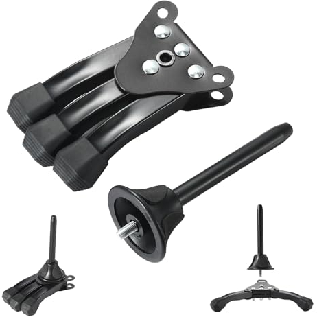 Blasinstrumentenständer - Stativständer für Klarinette,Universeller, einfach zu bedienender, wasserdichter, robuster, tragbarer Klarinettenständer für Klarinette, Flöte, Oboe Luckxing